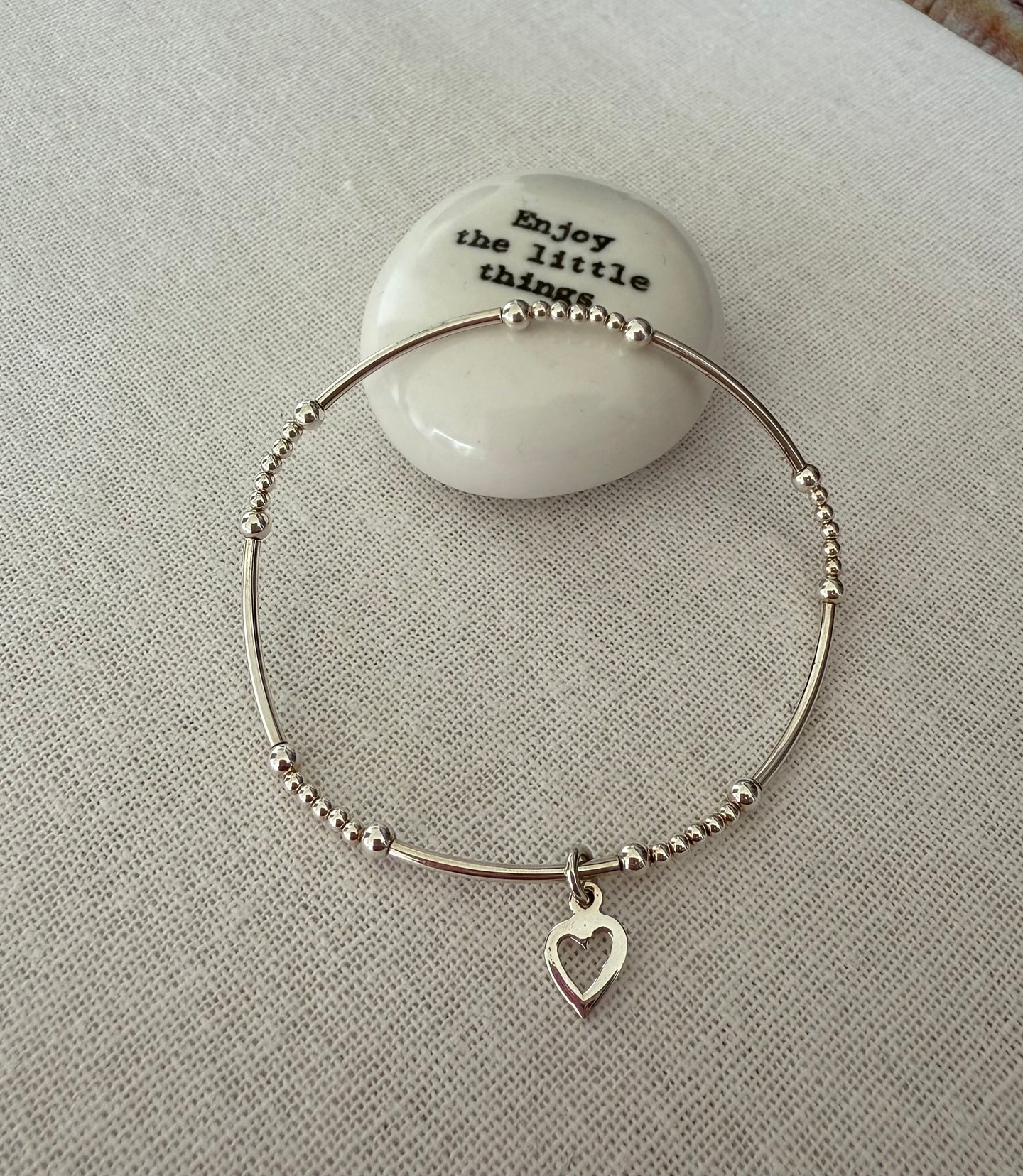 Open Heart Bracelet