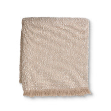 Load image into Gallery viewer, Clara Beige/Cream Throw
