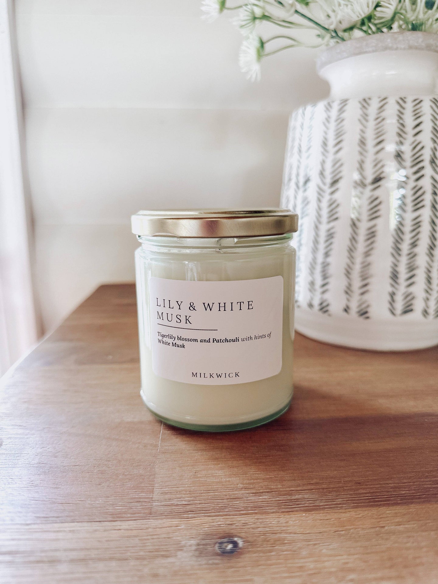 Lily & White Musk: Small Jar