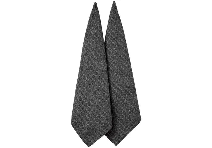 Recycled Charcoal 2pk Kitchen Towel