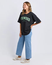 Load image into Gallery viewer, Interval Tee - Black W/Bright Green
