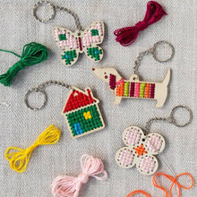 Load image into Gallery viewer, Stitch Your Own Keyring - Sausage Dog
