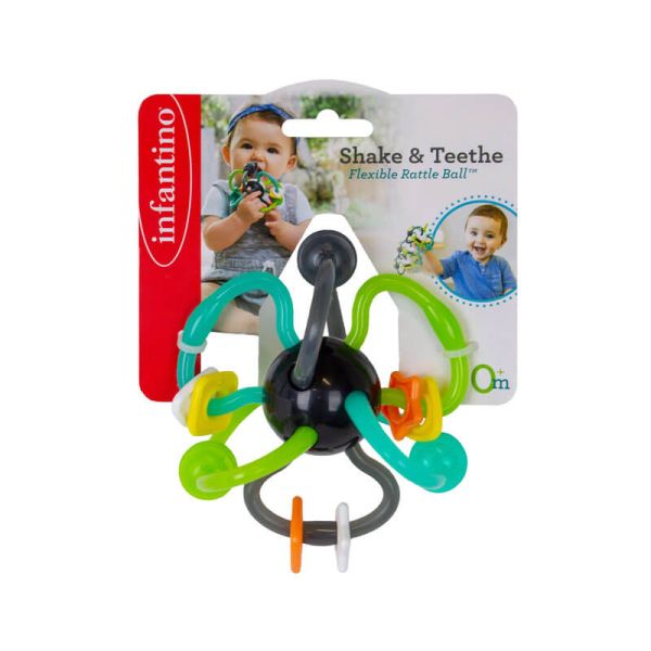 Shake & Teethe Flexable Ball