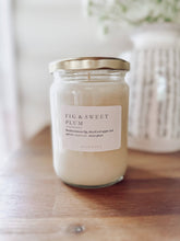 Load image into Gallery viewer, Fig &amp; Sweet Plum: Amber Jar
