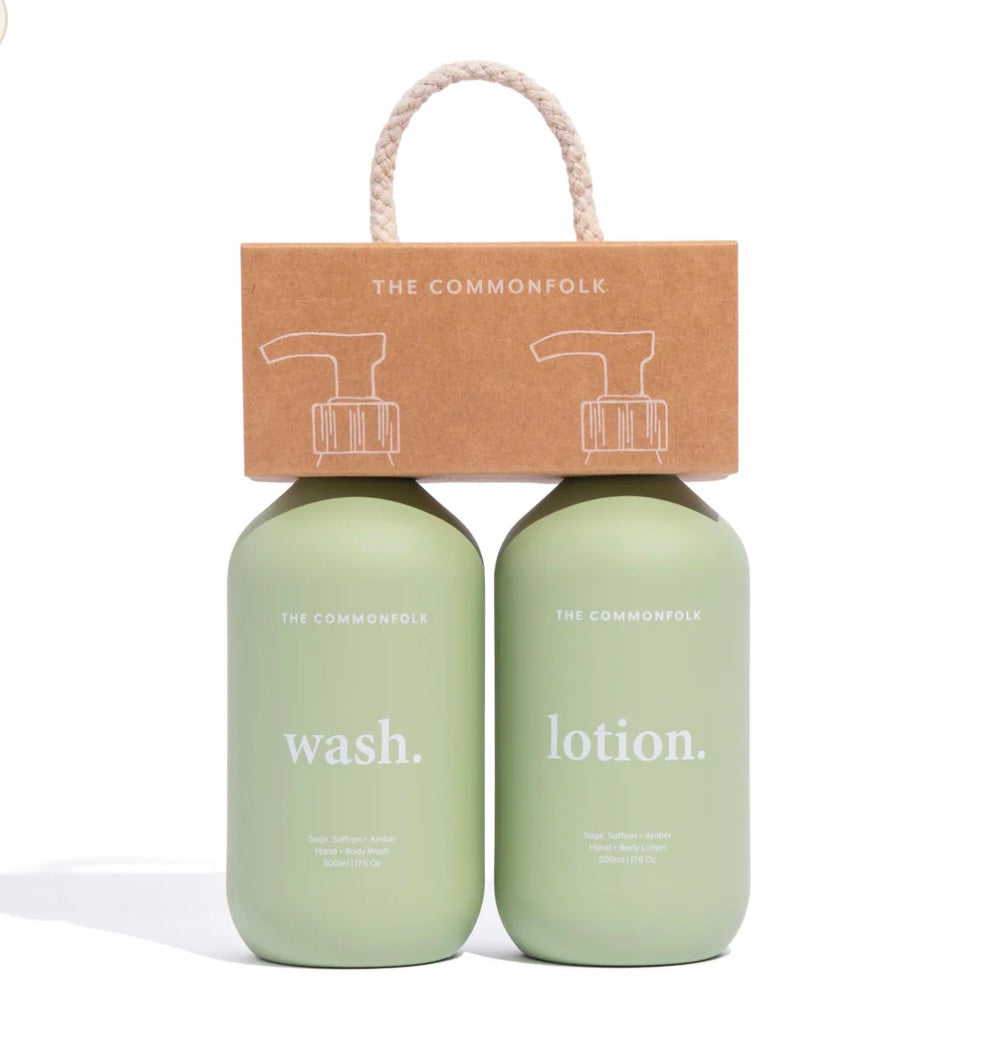 Wash & Lotion Kit - Keep it Simple - Sage