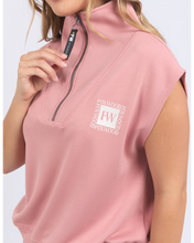 Load image into Gallery viewer, Layla Zip Vest - Dusty Rose
