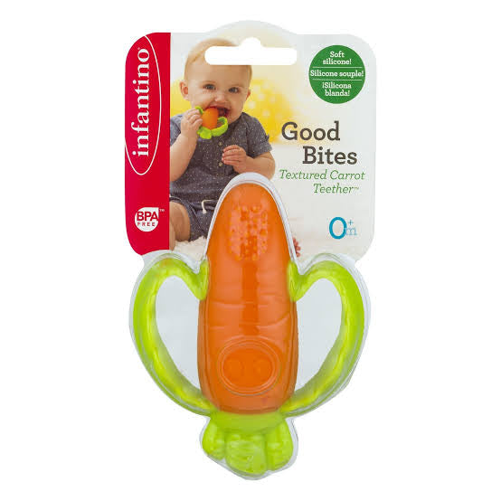 Textured Carrot Teether