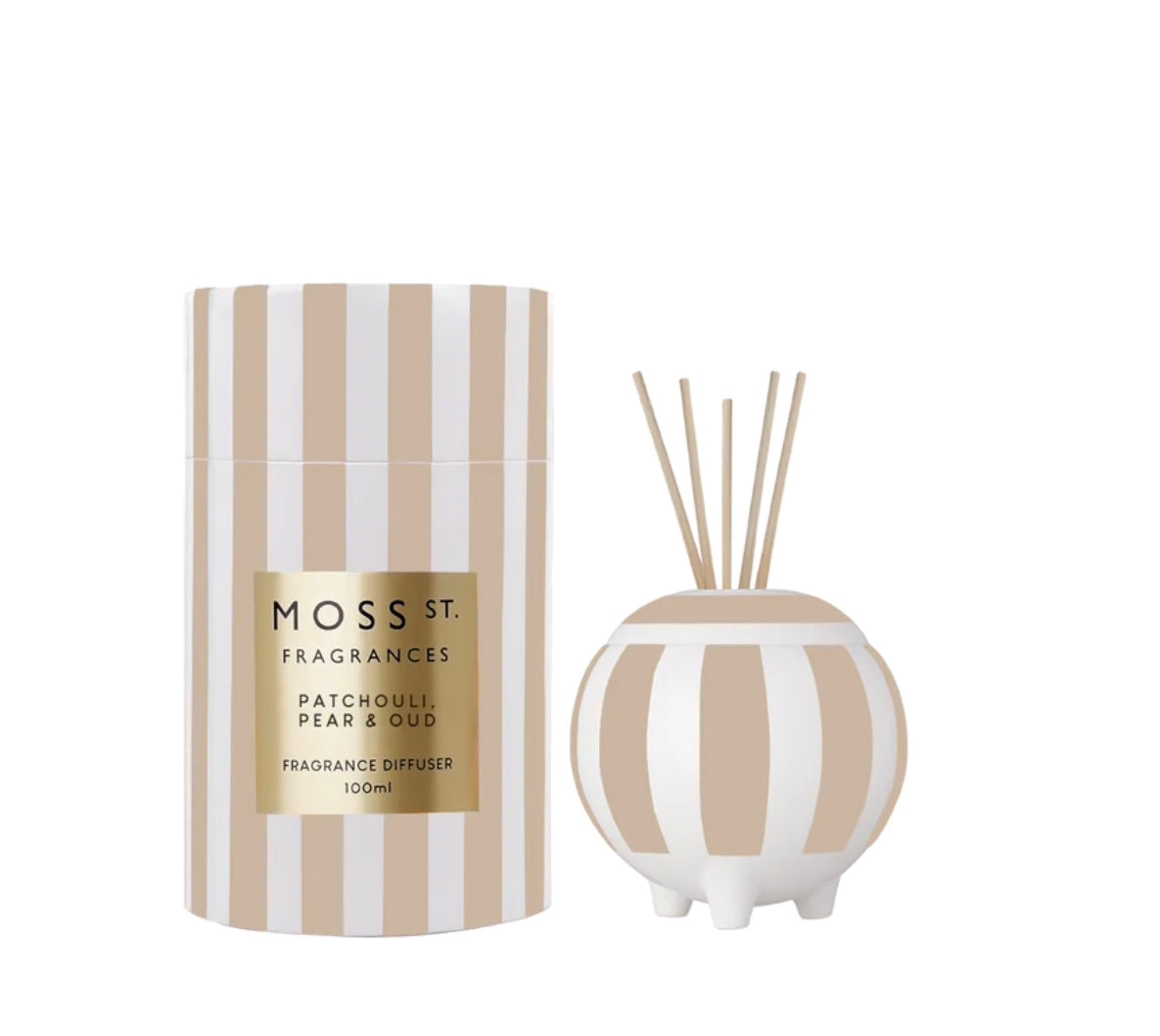 Patchouli, Pear & Oud Ceramic Diffuser 100ml