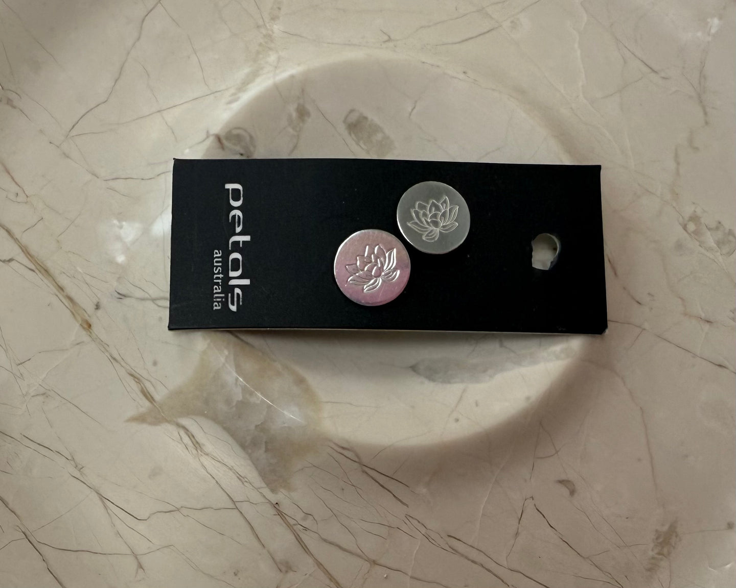 Stud Earrings - Lotus