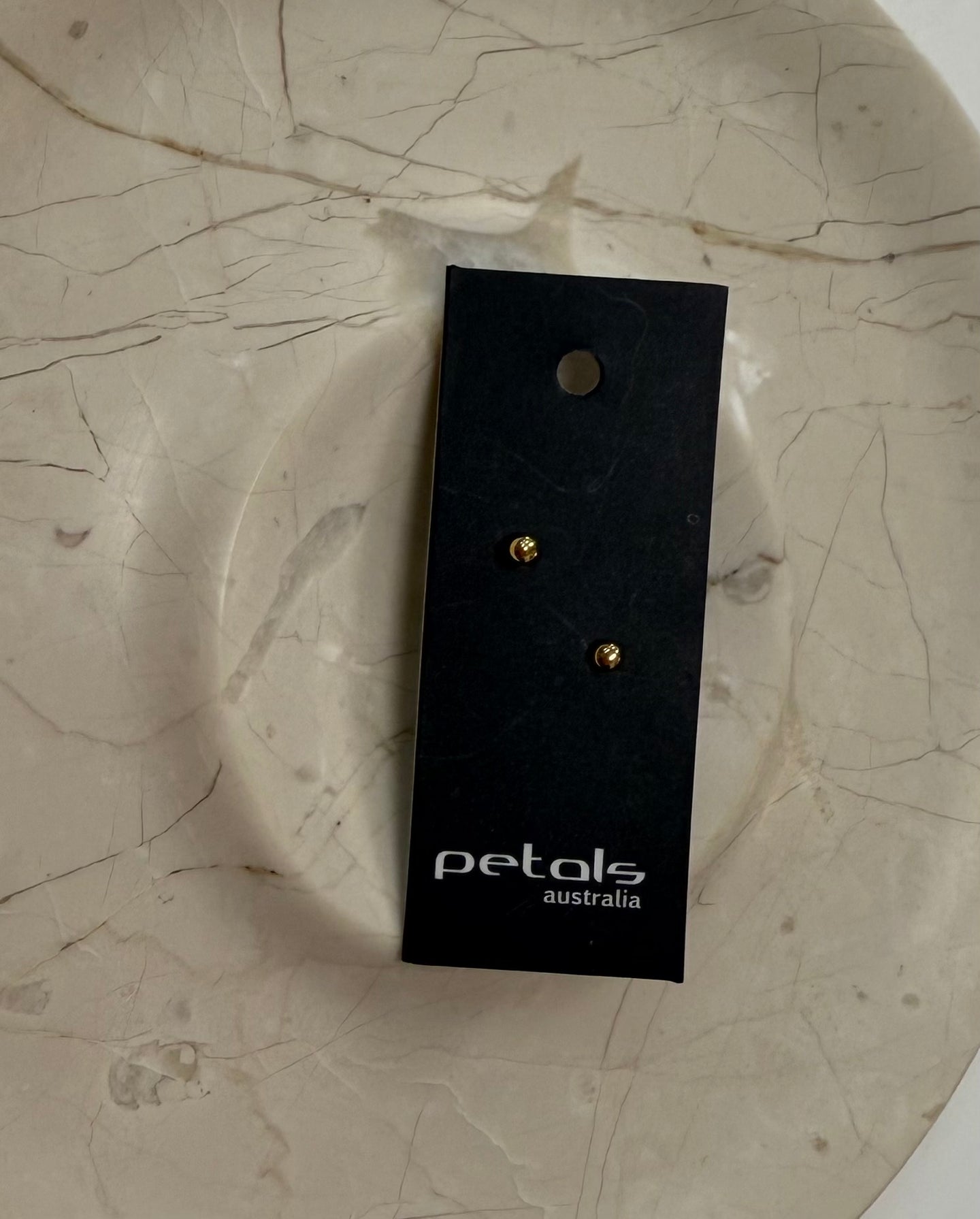 Stud Earrings - Gold