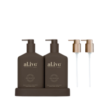 Load image into Gallery viewer, Transformative Wash &amp; Lotion Duo - Vanilla Cream &amp; Tonka Bean
