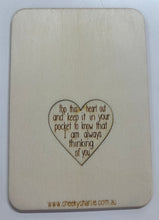 Load image into Gallery viewer, You Are Always In My Heart Keep Card
