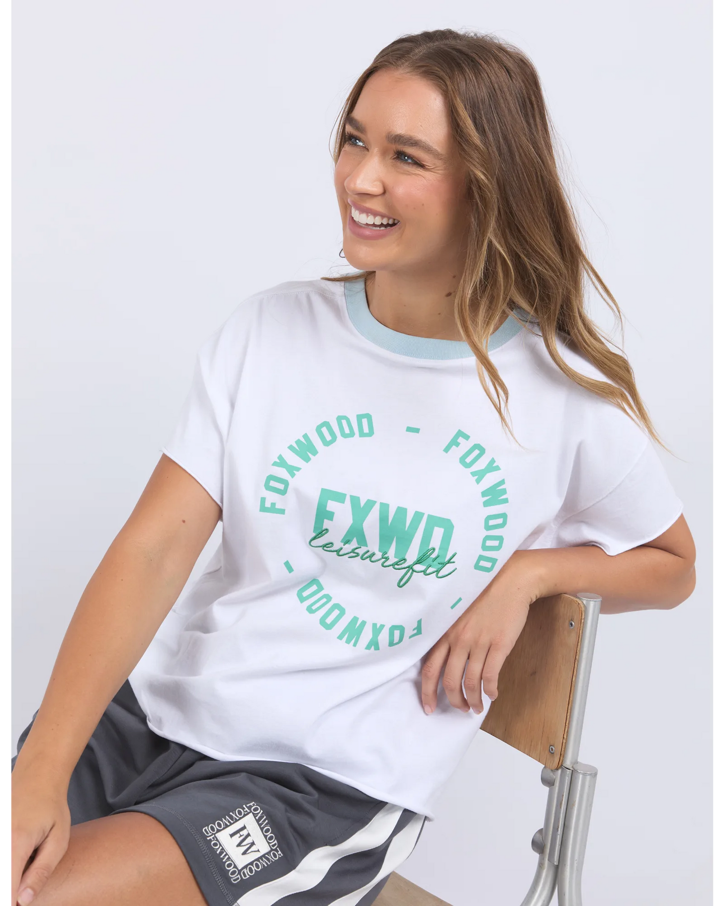 Intensity Contrast Tee - White