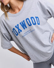 Load image into Gallery viewer, Interval Tee - Grey Marle/Blue
