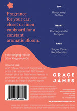 Load image into Gallery viewer, Raspberry &amp; Pomegranate - Felt Air Freshener

