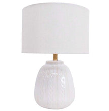 Load image into Gallery viewer, Lamp - White Leaf
