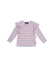 Load image into Gallery viewer, Mulberry L/S Rib - Stripe
