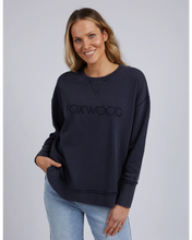 Load image into Gallery viewer, Washed Simplified Crew - Navy

