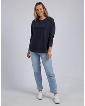 Load image into Gallery viewer, Washed Simplified Crew - Navy
