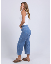 Load image into Gallery viewer, Sarah Crop Jeans - Light Blue

