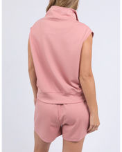 Load image into Gallery viewer, Layla Zip Vest - Dusty Rose
