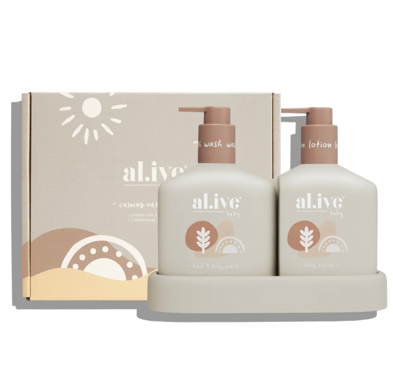 Baby Hair & Body Duo - Calming Oatmeal