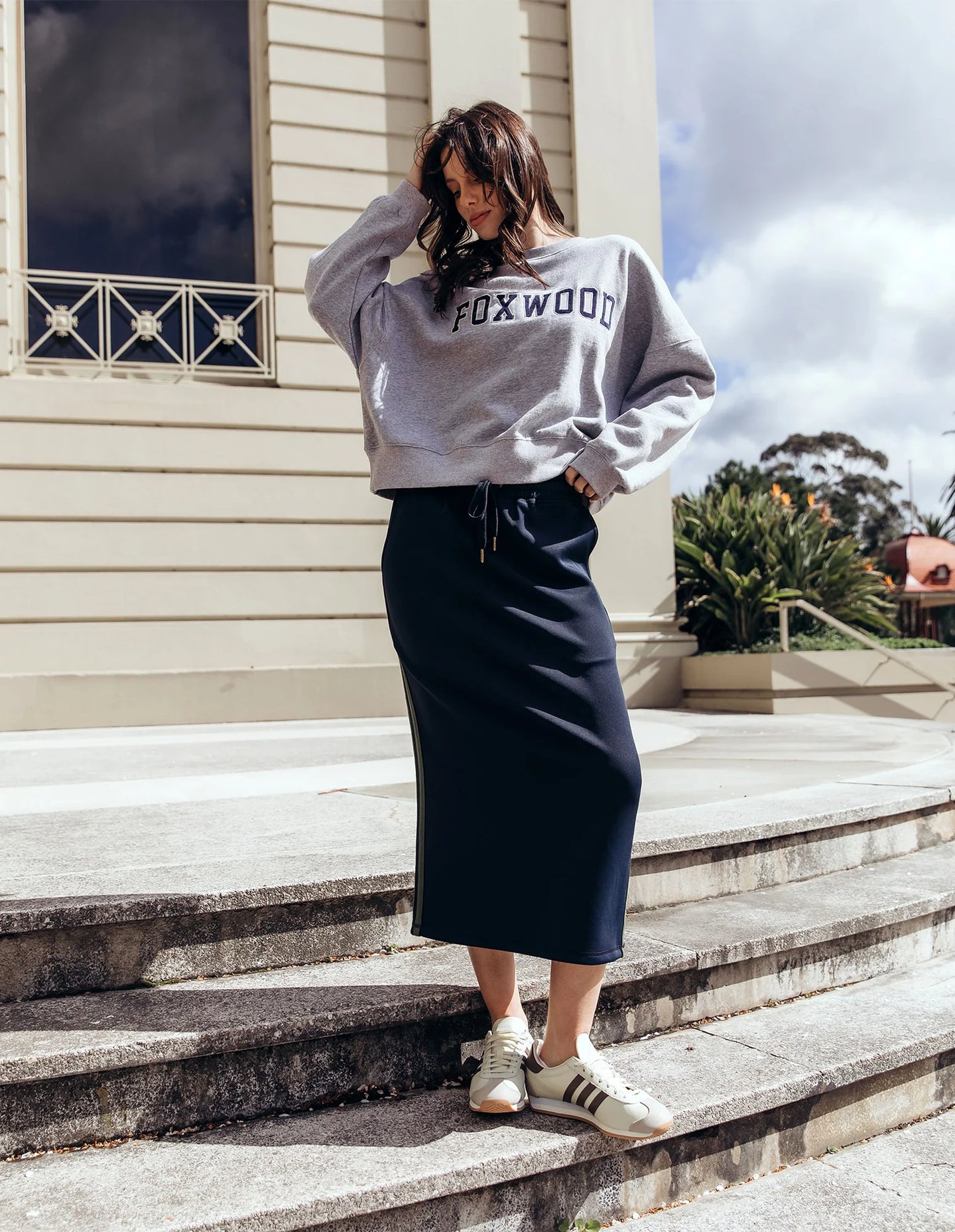 Juno Skirt - Navy