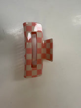 Load image into Gallery viewer, Checkered Claw Clip - Assorted
