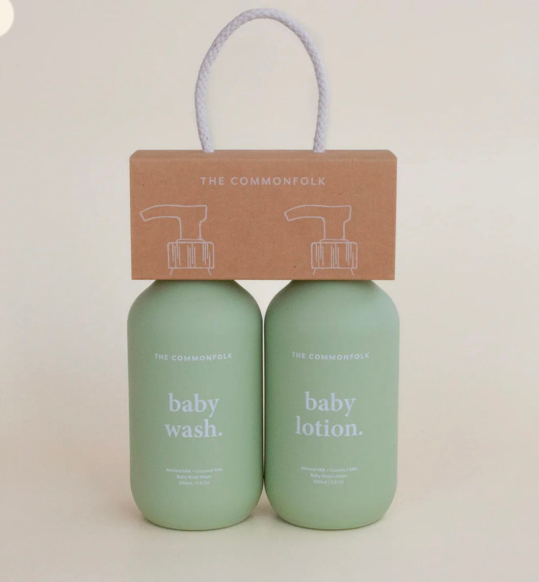 Baby Wash & Lotion Kit - Sage