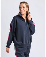 Load image into Gallery viewer, Lover 1/4 Zip Crew - Navy
