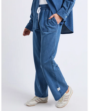 Load image into Gallery viewer, Valerie Trackpant - Blue Denim Look
