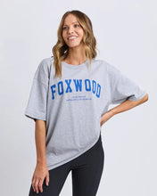 Load image into Gallery viewer, Interval Tee - Grey Marle/Blue
