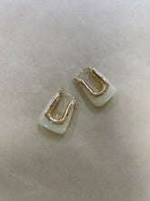 Load image into Gallery viewer, Coloured Glass/ Gold Earrings
