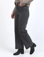 Load image into Gallery viewer, Sarah Wide Leg Jean - Washed Black
