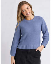 Load image into Gallery viewer, Blair L/S Knit - Country Blue
