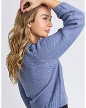 Load image into Gallery viewer, Blair L/S Knit - Country Blue
