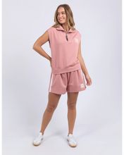Load image into Gallery viewer, Layla Zip Vest - Dusty Rose
