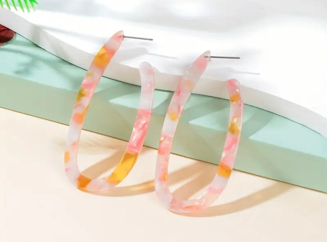 Light Pink Earrings