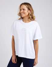 Load image into Gallery viewer, Huntleigh Oversized Tee - White
