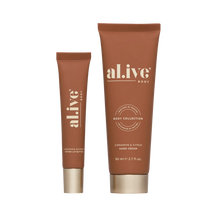 Load image into Gallery viewer, Hand &amp; Lip Gift Set - Cinnamon &amp; Citrus
