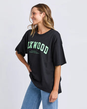 Load image into Gallery viewer, Interval Tee - Black W/Bright Green
