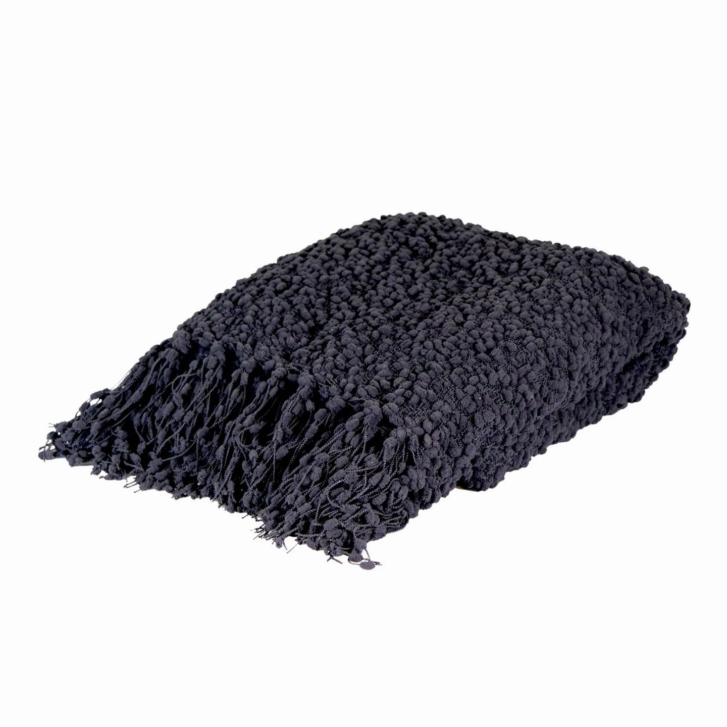 Alpine Midnight Throw - Charcoal