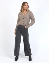 Load image into Gallery viewer, Sarah Wide Leg Jean - Washed Black
