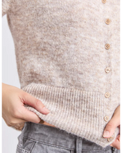 Load image into Gallery viewer, Fernie Button Knit - Oatmeal
