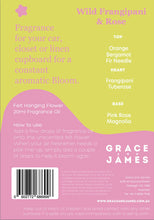 Load image into Gallery viewer, Wild Frangipani &amp; Rose - Felt Air Freshener
