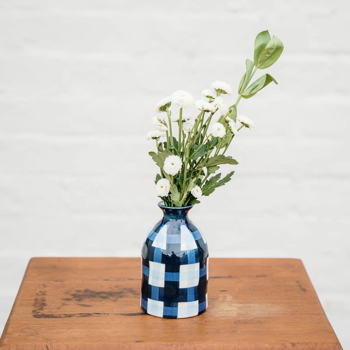 Bud Vase - Navy & Cornflower