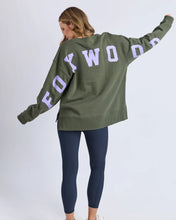 Load image into Gallery viewer, Interval Crew - Khaki with Lilac
