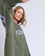 Load image into Gallery viewer, Interval Crew - Khaki with Lilac
