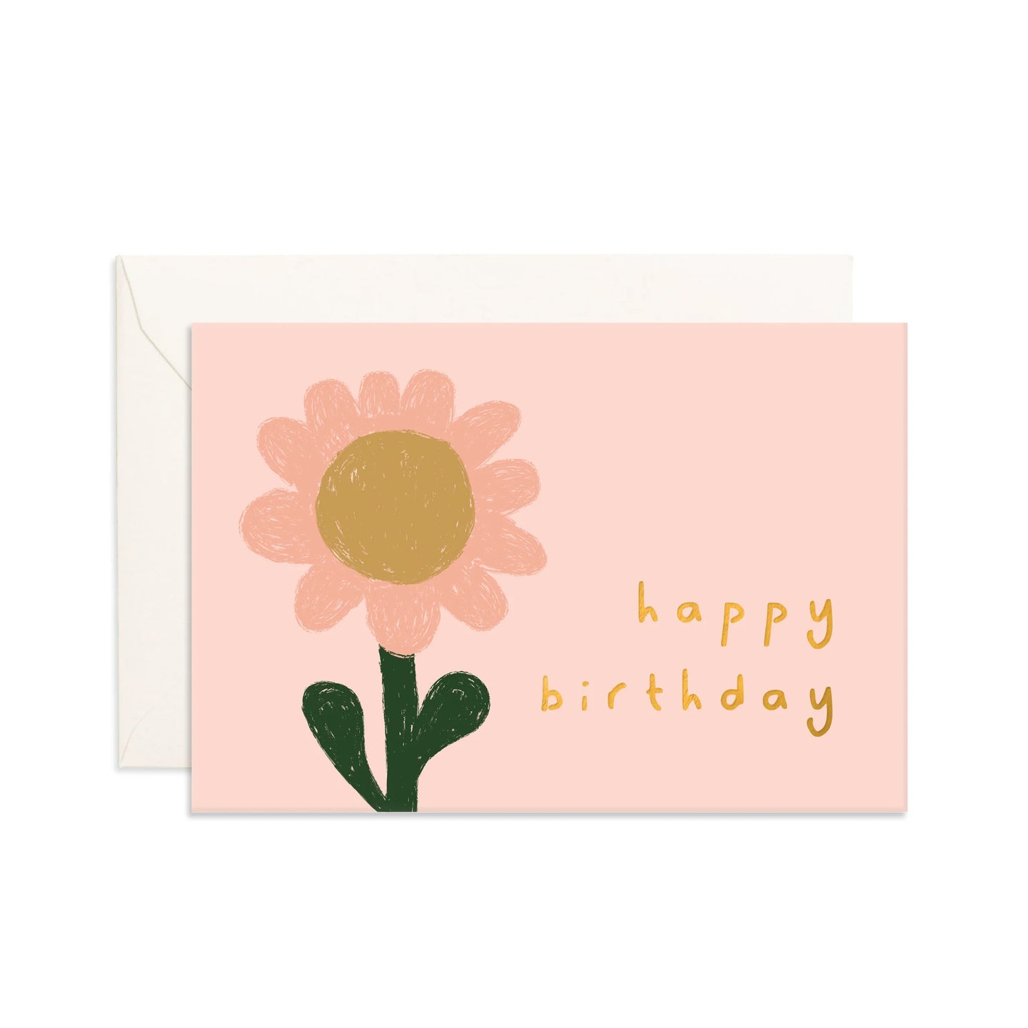 Mini Greeting Card - Sunflower