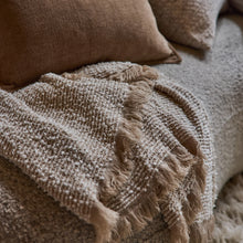 Load image into Gallery viewer, Clara Beige/Cream Throw
